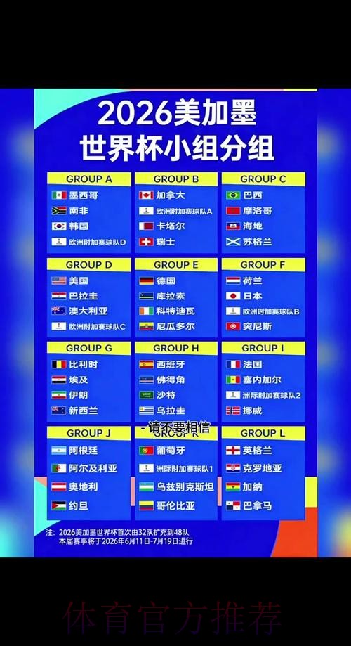 2026世界杯胜负预测更新